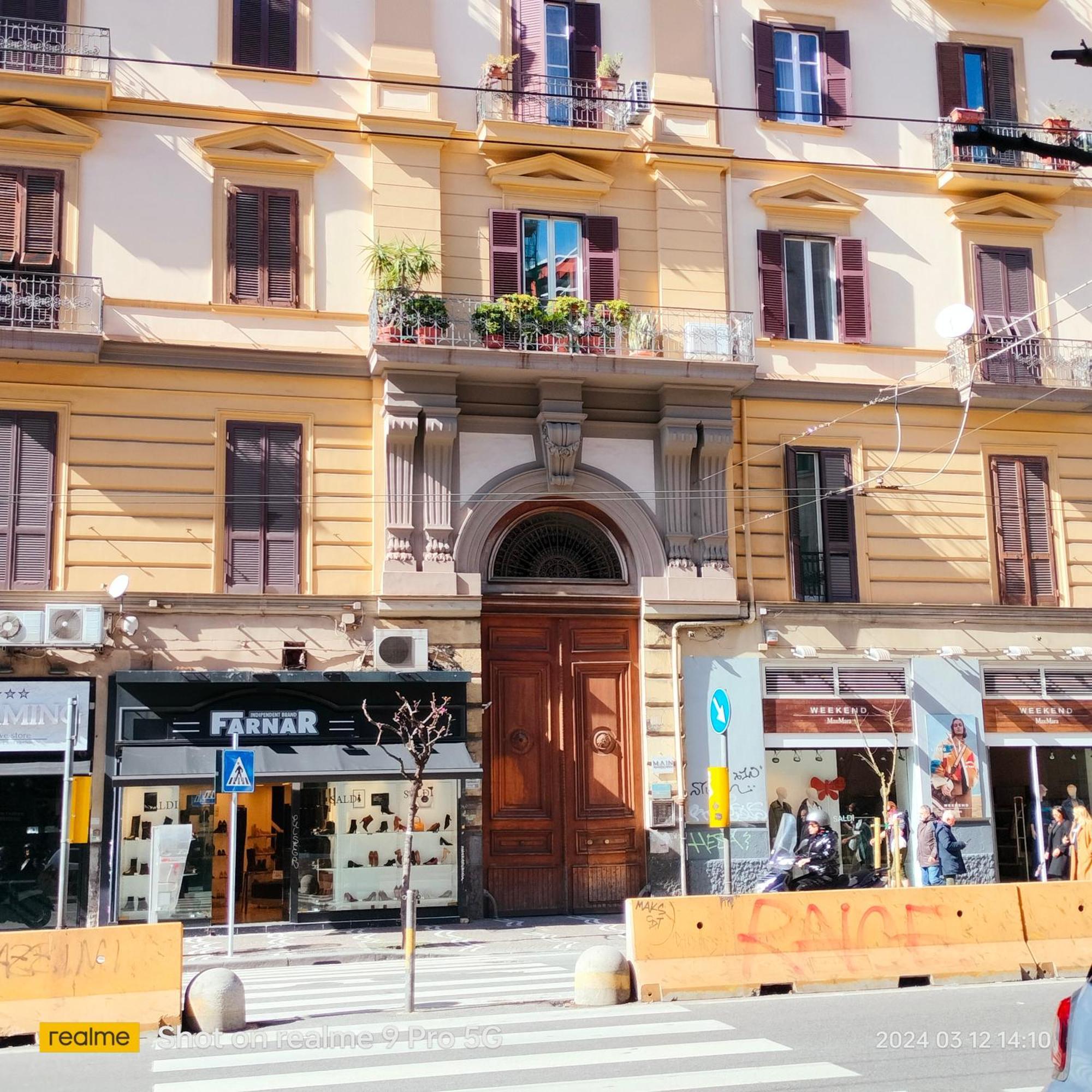 Bed and Breakfast Le Follie Parthenopee Nápoles Exterior foto