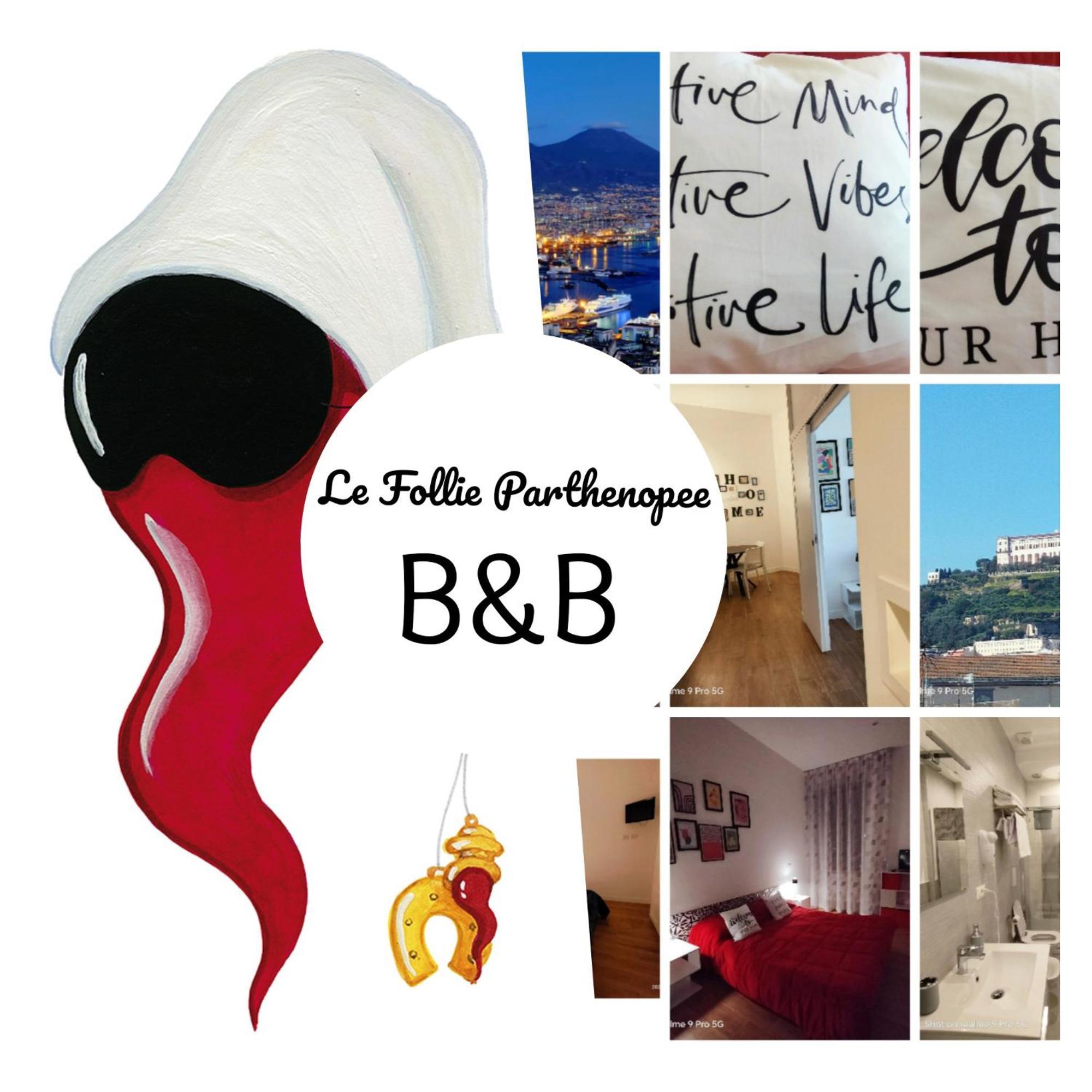 Bed and Breakfast Le Follie Parthenopee Nápoles Exterior foto