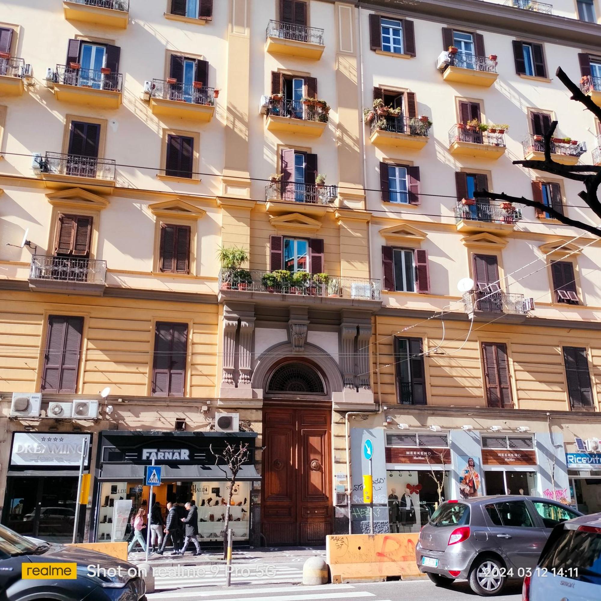 Bed and Breakfast Le Follie Parthenopee Nápoles Exterior foto