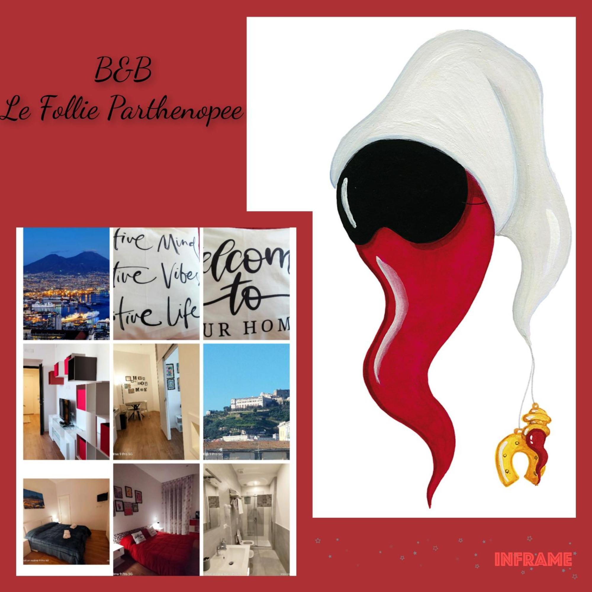 Bed and Breakfast Le Follie Parthenopee Nápoles Exterior foto